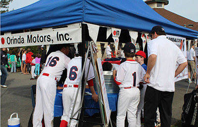 OBA Youth Baseball | Orinda Motors Inc.